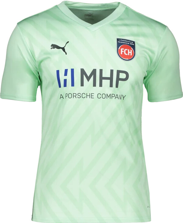 dětský brankářský dres puma 1. fc heidenheim 20242025 zelený f60