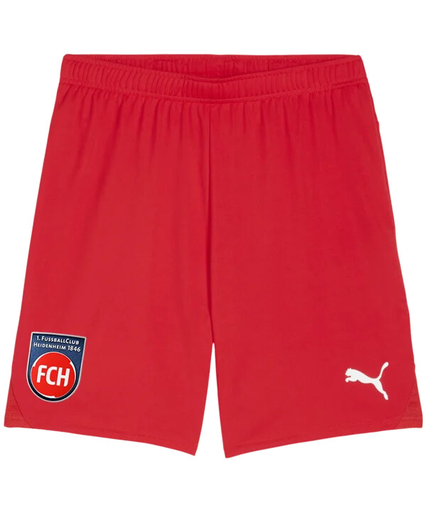 puma 1. fc heidenheim Šortky home 2425 Červené f01