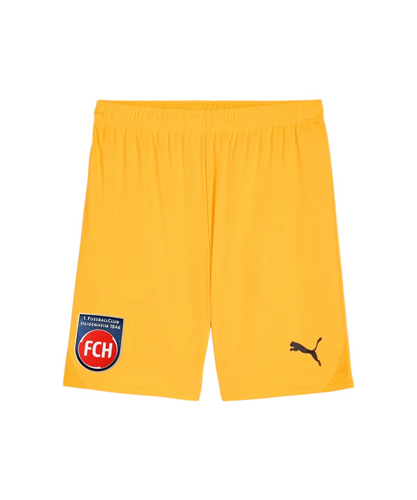 puma 1. fc heidenheim tw-short 20242025 dětské oranžové f61