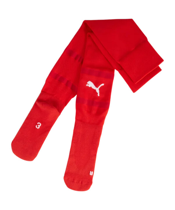 puma 1. fc heidenheim domácí ponožky 20242025 červená f01