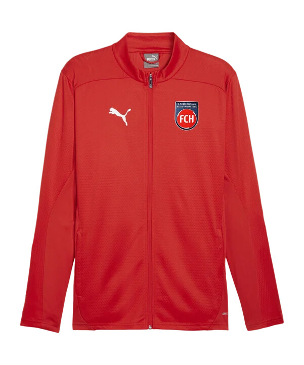 tréninková bunda puma 1. fc heidenheim červená f01