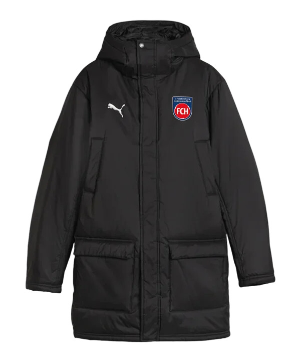 zimní bunda puma 1. fc heidenheim černá f03