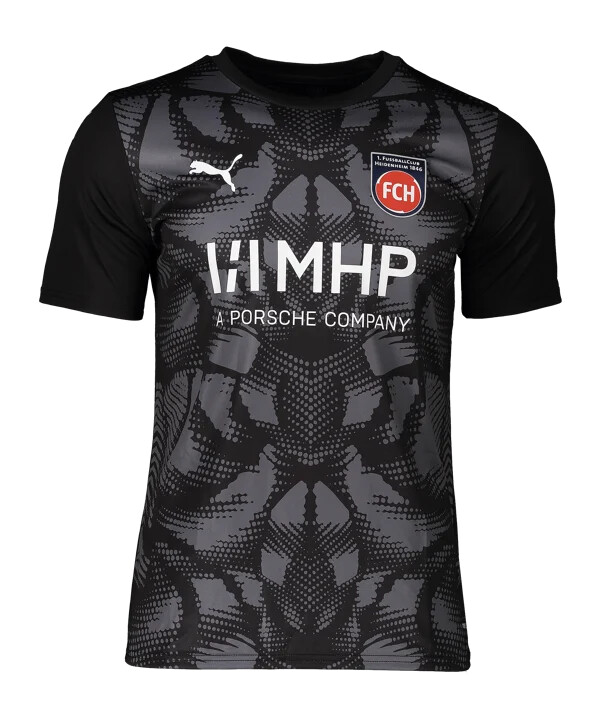 dětský brankářský dres puma 1. fc heidenheim 20252026 černý f03