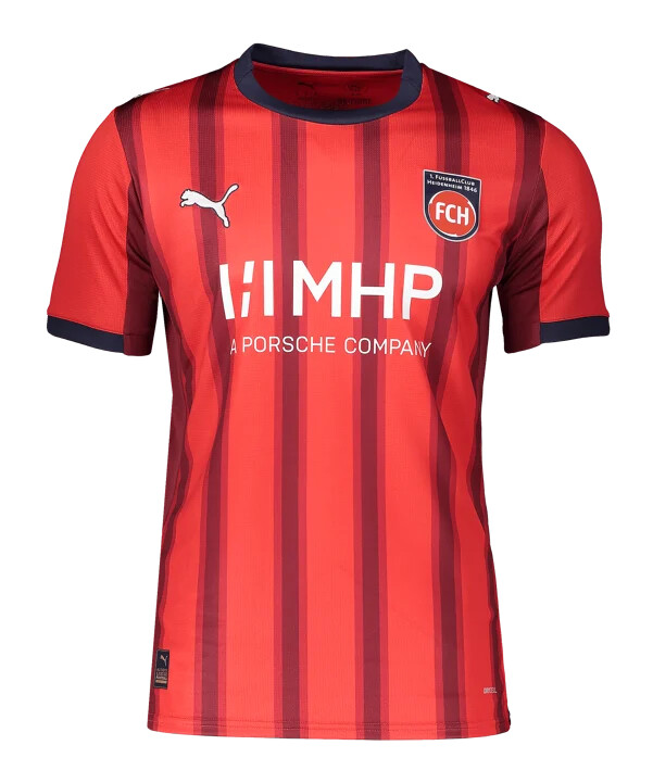domácí dres puma 1.fc heidenheim 20252026 červený f01