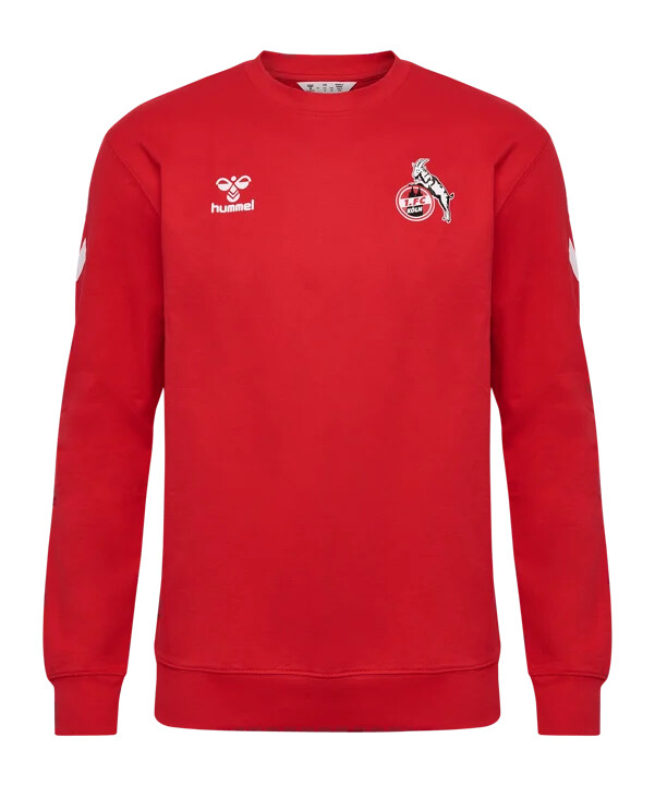hummel 1. fc köln cestovní mikina 20242025 červená f3062
