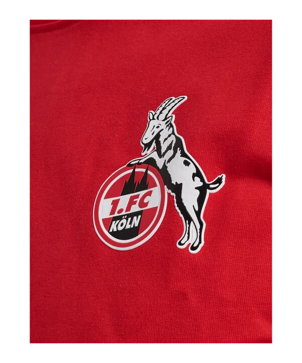 hummel 1. fc köln cestovní mikina 20242025 červená f3062