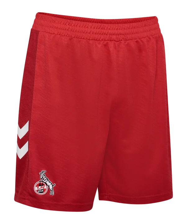 hummel 1. fc köln krátký venkovní dres 20252026 dětský červený f3062