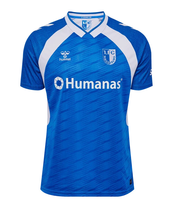 hummel 1. fc magdeburg domácí dres 20252026 modrý f7251