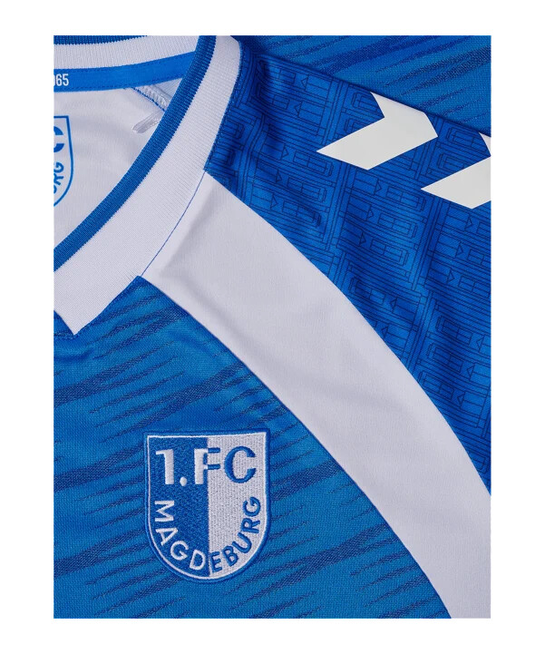 hummel 1. fc magdeburg domácí dres 20252026 modrý f7251