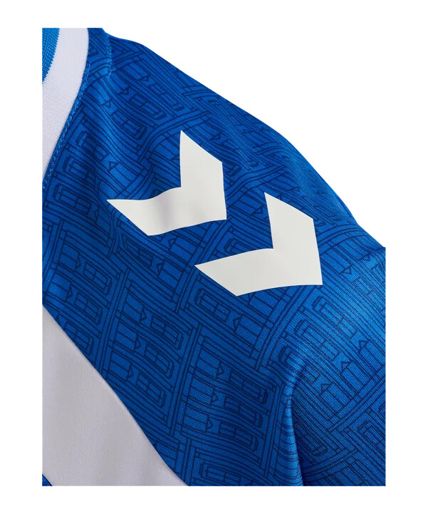 dětský domácí dres hummel 1. fc magdeburg 20252026 modrý f7251