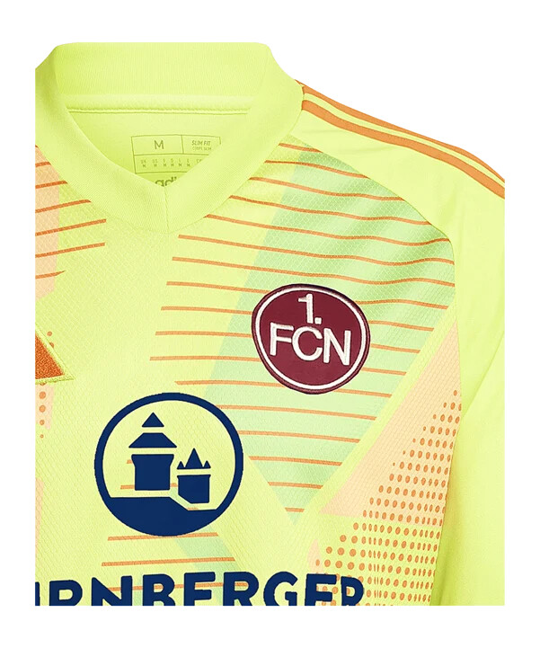dres adidas 1.fc nürnberg tw 20242025 žlutý
