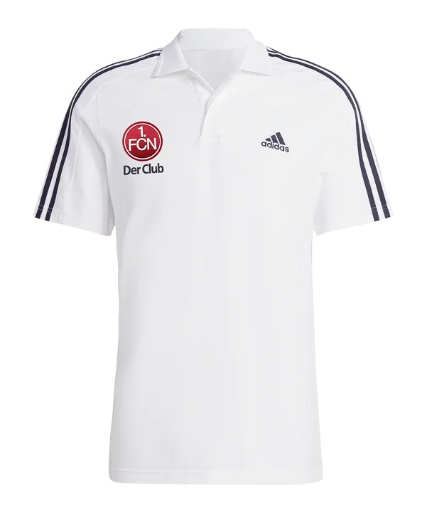 bílá polokošile adidas 1.fc nürnberg