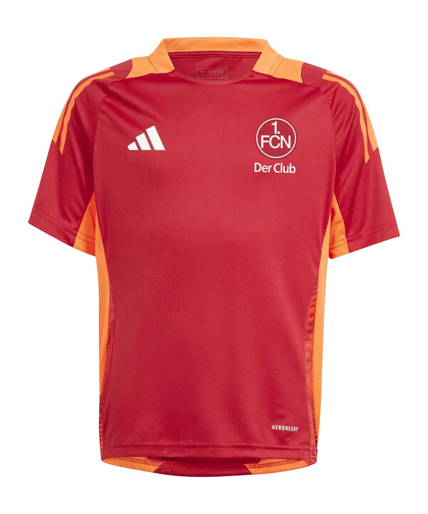 dětské tréninkové tričko adidas 1.fc nürnberg červené