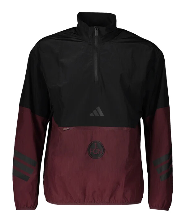 adidas 1. fc nürnberg rain jacket červená