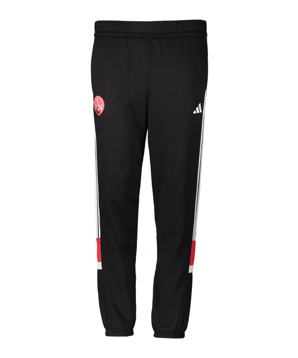 tréninkové kalhoty adidas 1. fc nürnberg černé