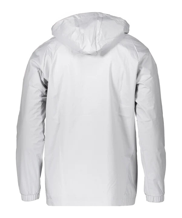 bunda adidas 1. fc nürnberg rain jacket šedá