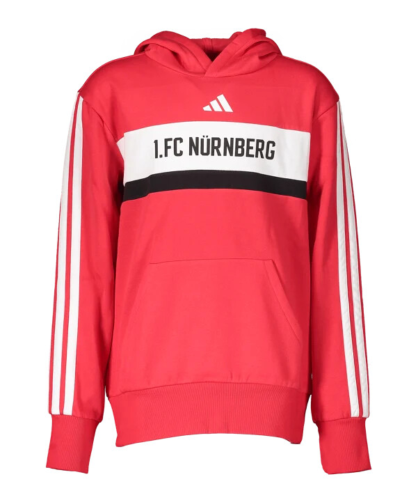 adidas 1. fc nürnberg hoody red