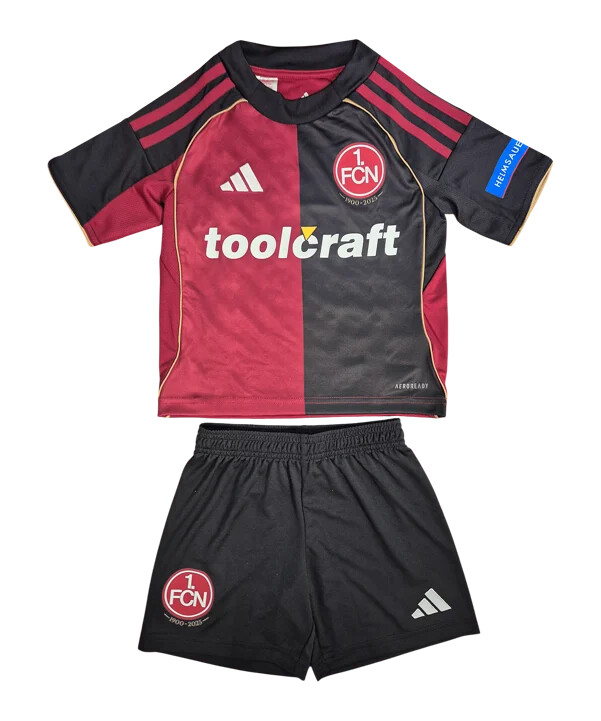 dětský domácí dres adidas 1. fc norimberk 20252026 černý