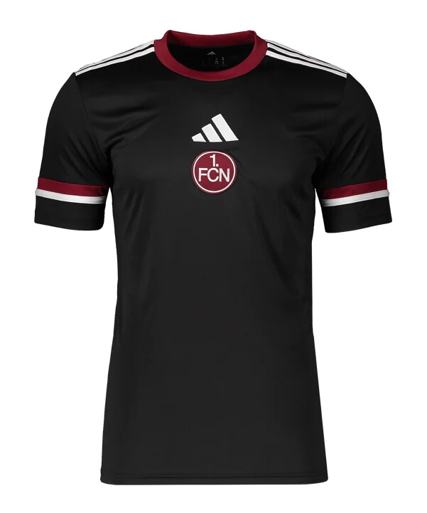 adidas 1. fc norimberk předzápasové tričko 20252026 černé