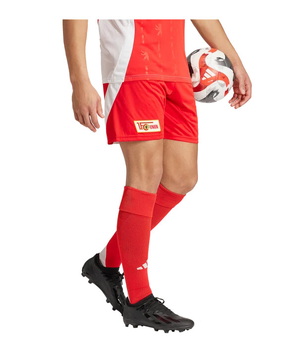 adidas 1. fc union berlín domácí kraťasy 20242025 červená