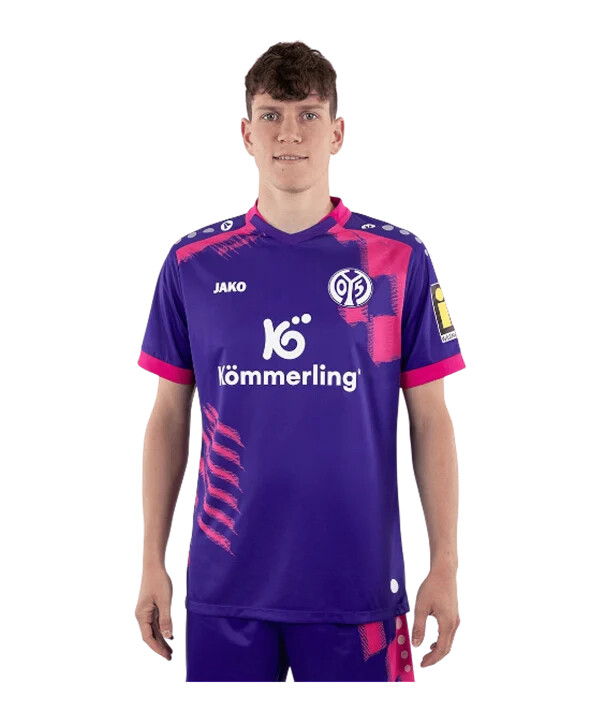 jako 1. fsv mainz 05 dres venku 20252026 fialový f656
