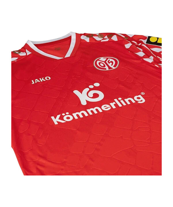 jako 1. fsv mainz 05 dres domácí 20252026 dětský červený f601
