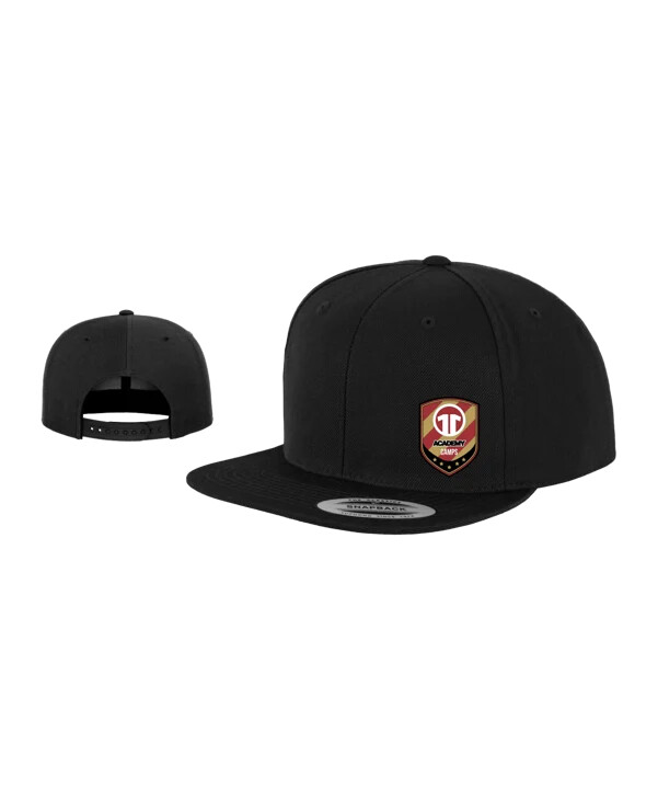 kšiltovka 11ts academy straight snapback černá