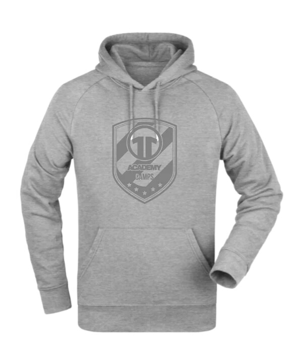 mikina s kapucí 11ts academy allgrey grau