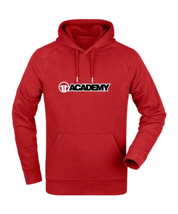 mikina s kapucí 11ts academy academy rot