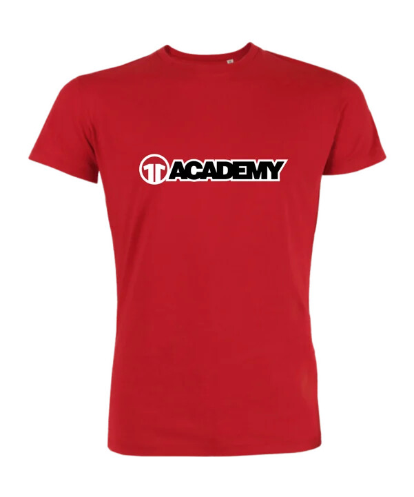 tričko academy 11ts červené