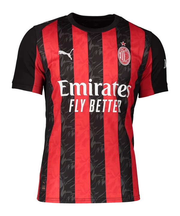 puma dres ac milán domácí 20252026 dětský červený f01