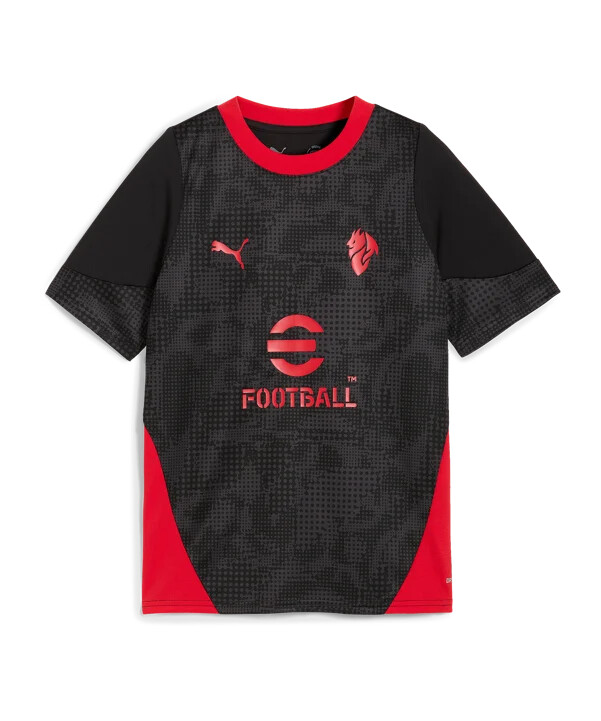 dětský tréninkový dres puma ac milán černý f04