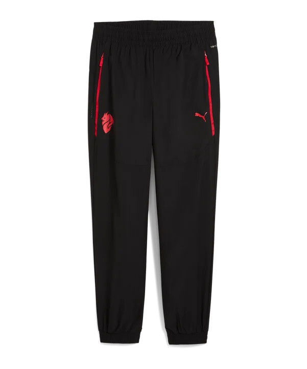 puma ac milan pumatech tkané kalhoty Černé f04