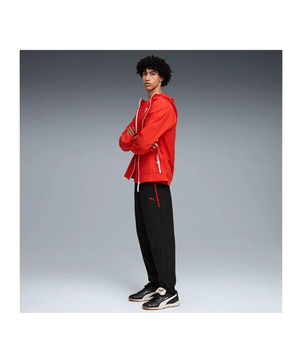 puma ac milan pumatech tkané kalhoty Černé f04