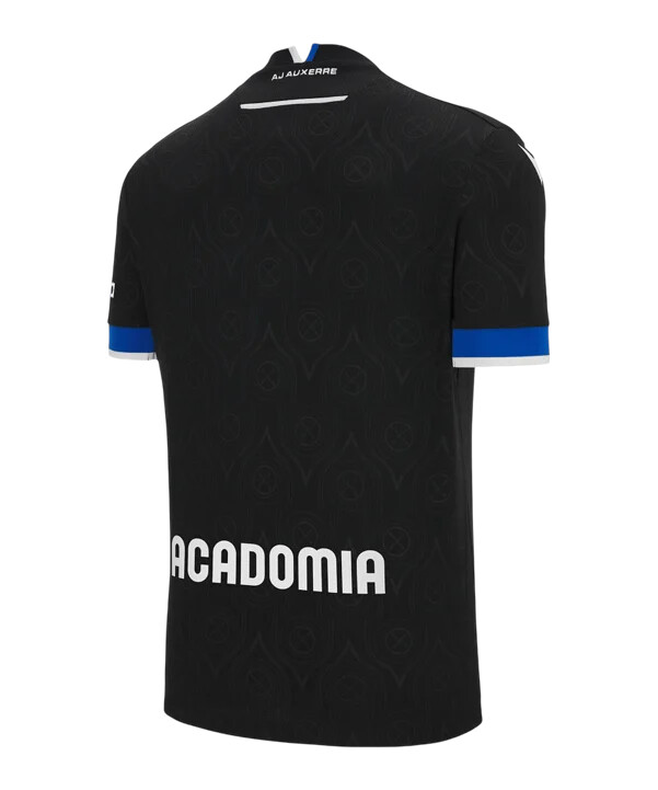 dres macron aj auxerre venku 20252026 černý