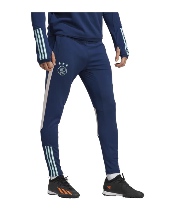 modré tréninkové kalhoty adidas ajax amsterdam