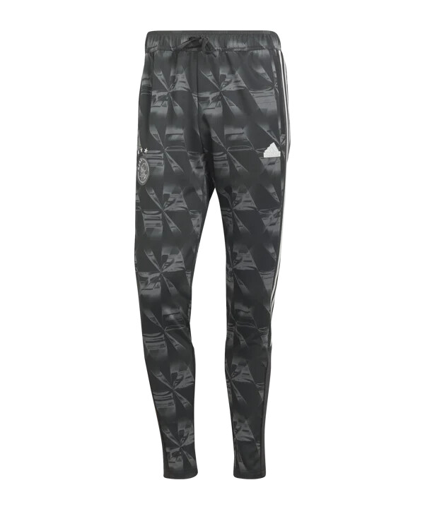 adidas ajax amsterdam tréninkové kalhoty Černé