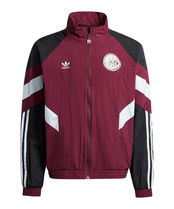 mikina adidas originals ajax amsterdam červená