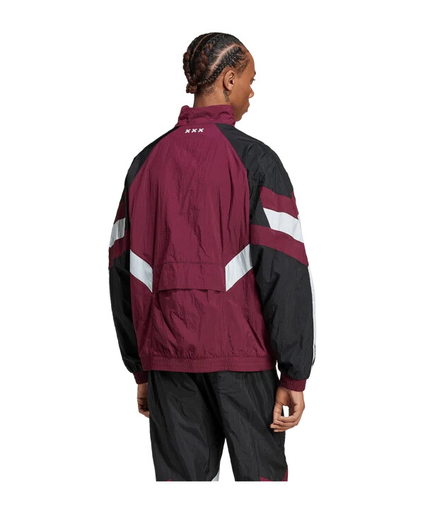 mikina adidas originals ajax amsterdam červená