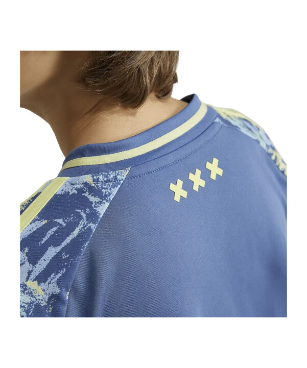 dětský venkovní dres adidas ajax amsterdam 20242025 modrý