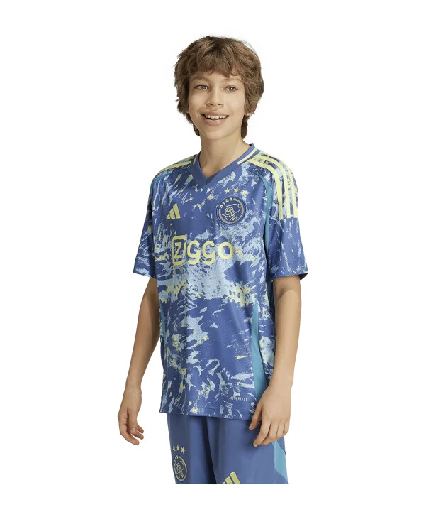 dětský venkovní dres adidas ajax amsterdam 20242025 modrý