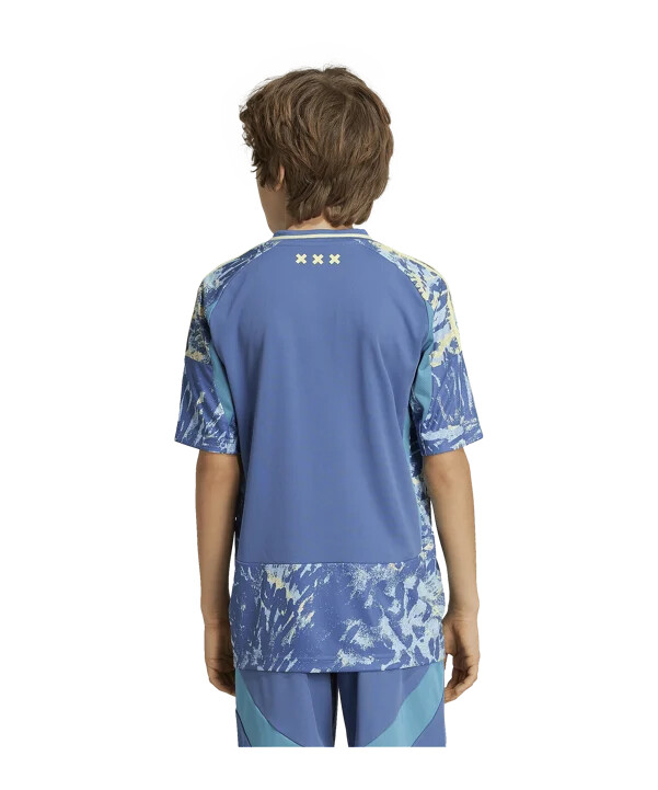 dětský venkovní dres adidas ajax amsterdam 20242025 modrý