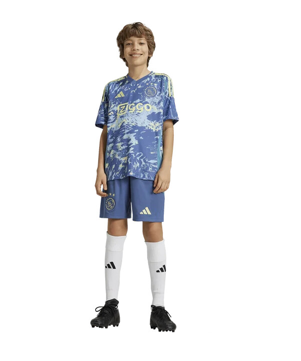dětský venkovní dres adidas ajax amsterdam 20242025 modrý