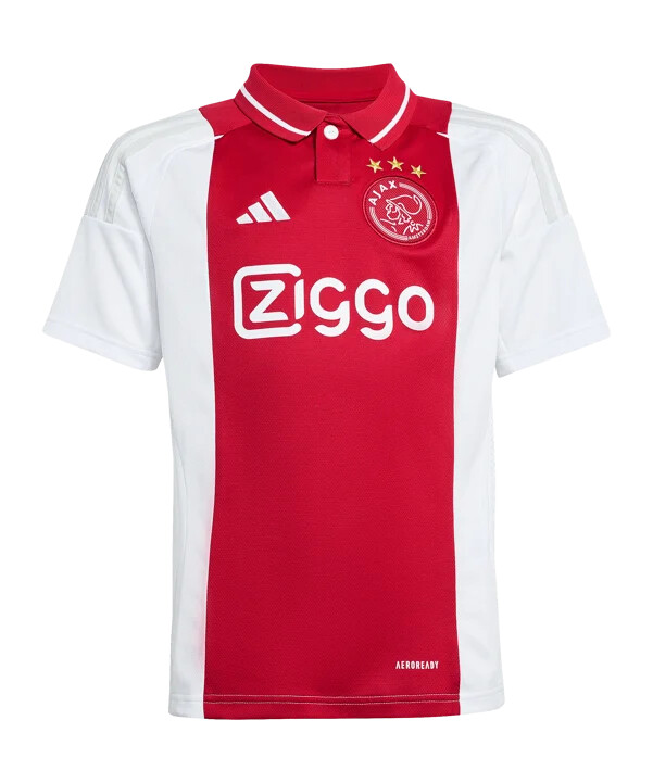 dětský domácí dres adidas ajax amsterdam 20242025 bílý