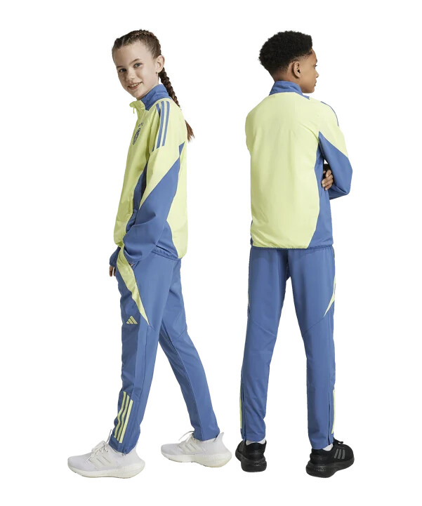 dětské kalhoty adidas ajax amsterdam prematch 20242025 modré