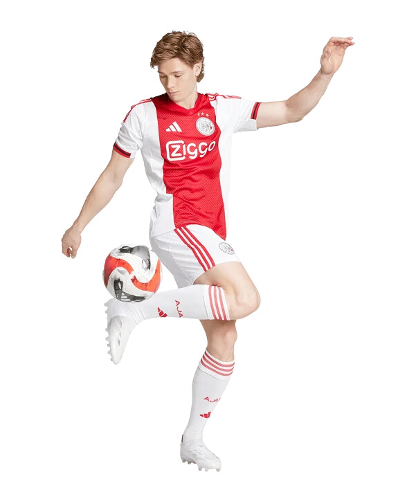 domácí dres adidas ajax amsterdam 20252026 bílý