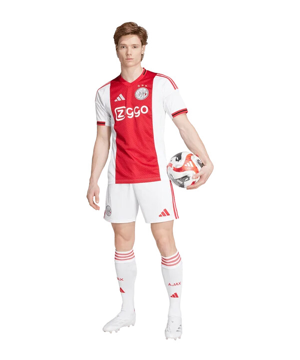 domácí dres adidas ajax amsterdam 20252026 bílý
