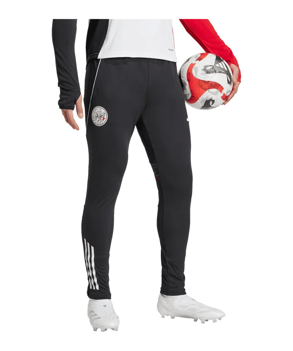 adidas ajax amsterdam tréninkové kalhoty Černé