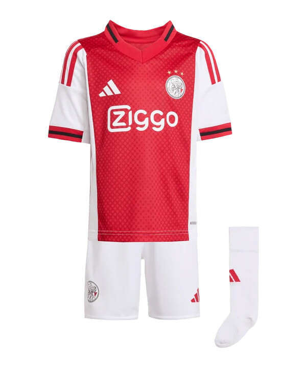 dětský mini dres adidas ajax amsterdam domácí 20252026 bílý