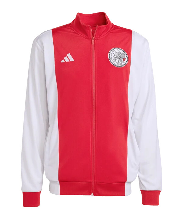 mikina adidas ajax amsterdam dann track white